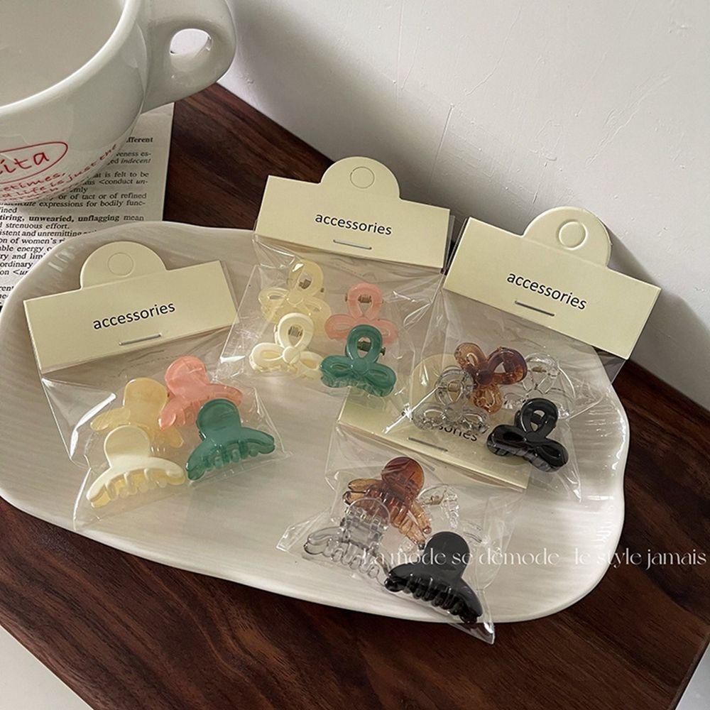 Set Kẹp Tóc Nơ Phong Cách Hàn Quốc Ngọt Ngào Cho Nữ