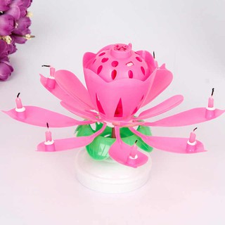 Nến sinh nhật nở hoa, phát nhạc