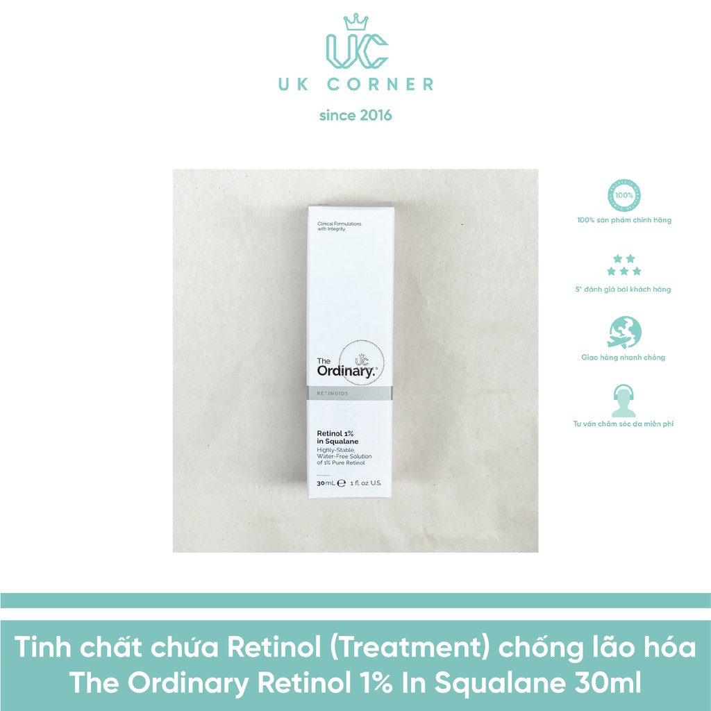 [Serum] Tinh chất chứa Retinol chống lão hóa The Ordinary Retinol in Squalane 30ml
