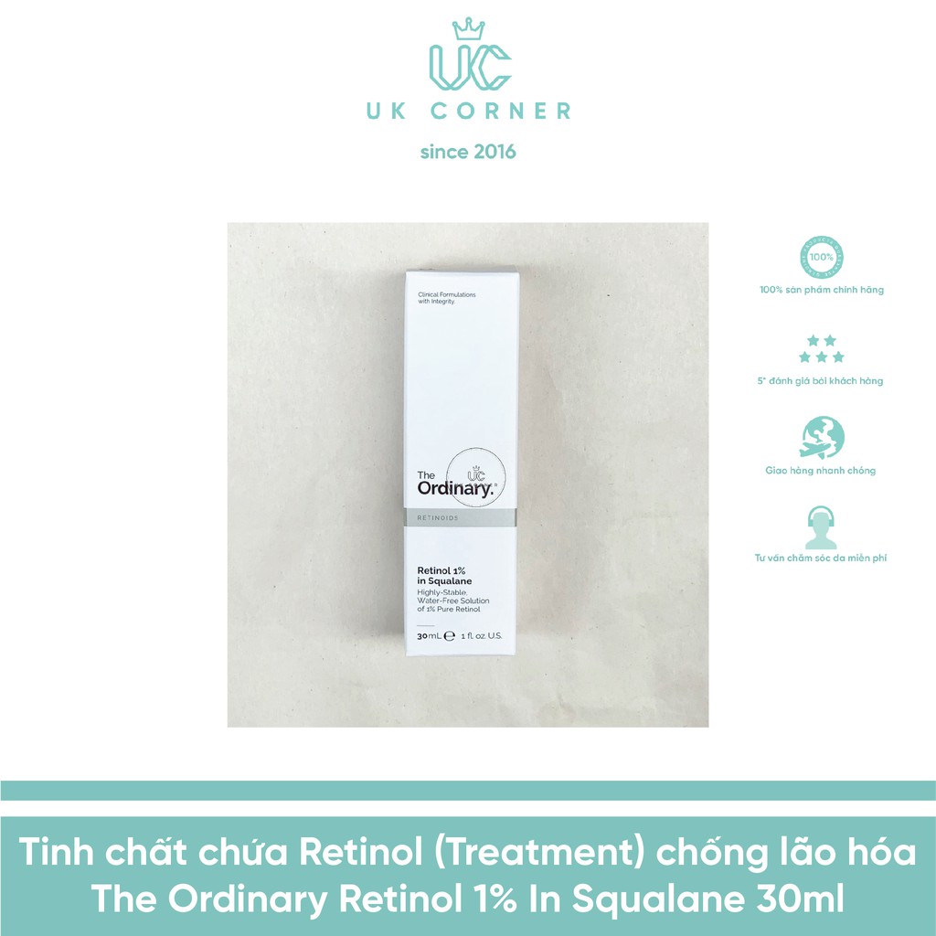 [Serum] Tinh chất chứa Retinol chống lão hóa The Ordinary Retinol in Squalane 30ml