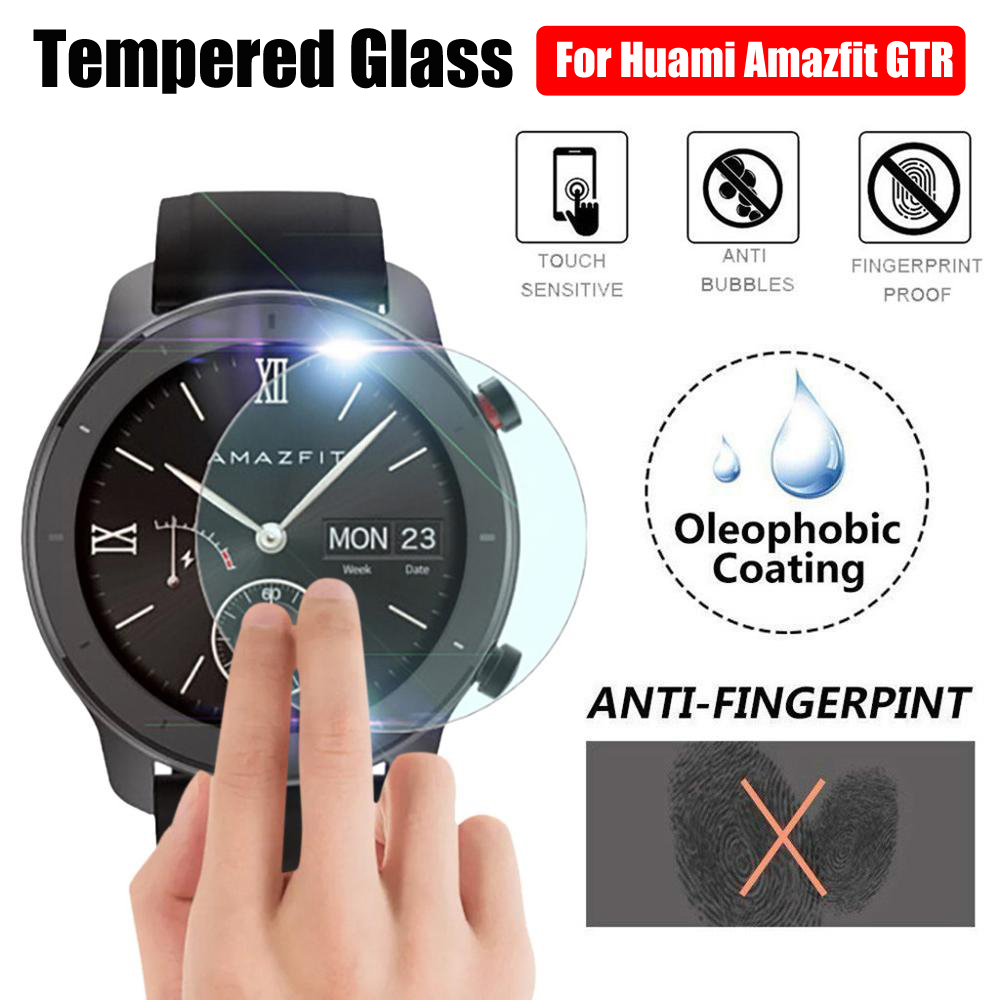 Kính Cường Lực 2.5d 9h Bảo Vệ Màn Hình Cho Huami Amazfit Gtr 42mm 47mm