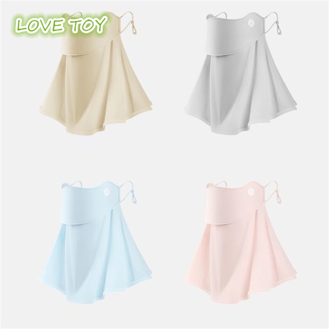 Mặt Nạ Che Mặt Và Cổ Chống Tia Uv Thoáng Khí Bảo Vệ Mắt Và Cổ