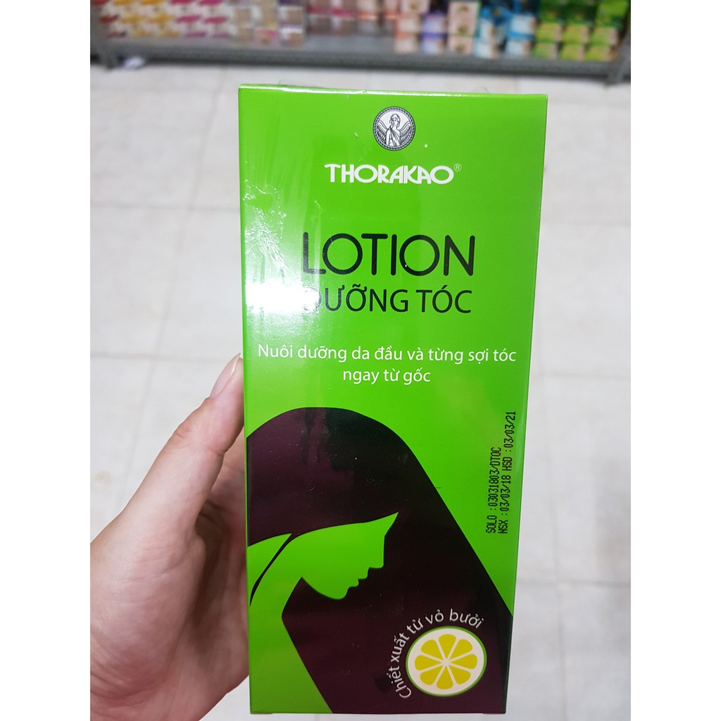 Lotion dưỡng ngăn rụng tóc tinh dầu bưởi Thorakao 120ML