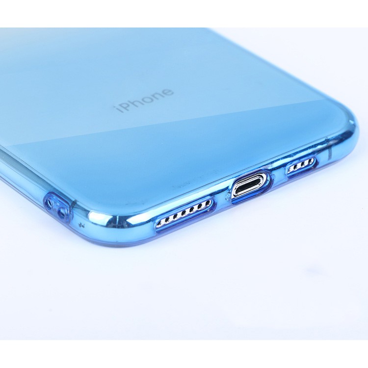 Ốp lưng iP Silicone màu dạ quang