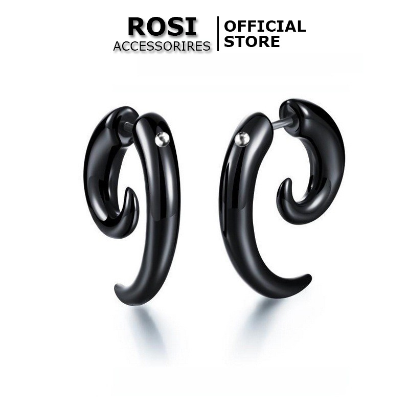 Khuyên Tai Nam Nữ Cá Tính, Khuyên Tai Horn Earrings (1 Chiếc)