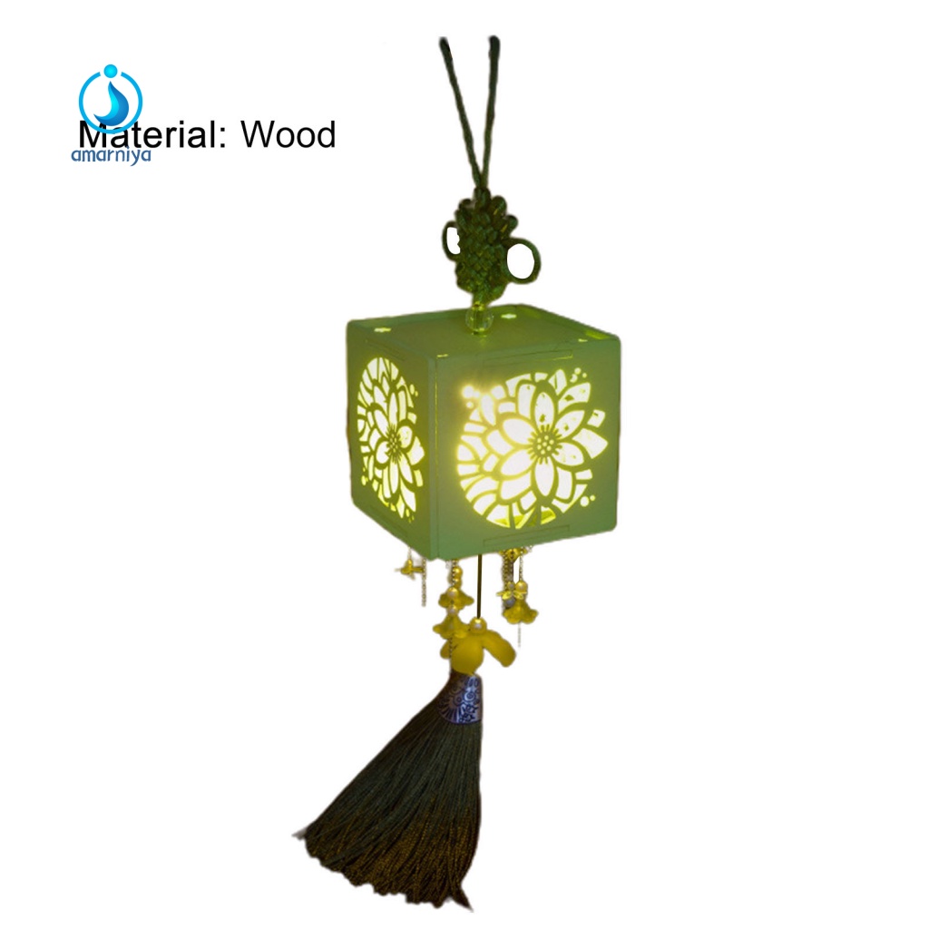 Mô Hình Lồng Đèn Trung Quốc Tự Lắp Ráp Sáng Tạo Dùng Làm Quà Tặng Giáng Sinh