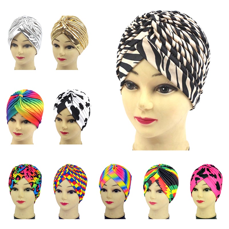 Mũ Trùm Đầu Họa Tiết Hoa Thời Trang Cho Nữ