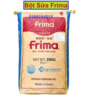 Bao bột sữa Frima Hàn Quốc Bột sữa béo Bột kem béo Bao 25kG