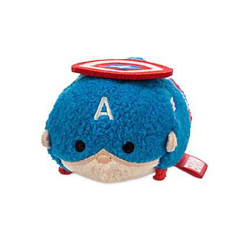 Đồ chơi nhồi bông Tsum Tsum Avengers Người nhện Loki Đội trưởng Mỹ Người sắt