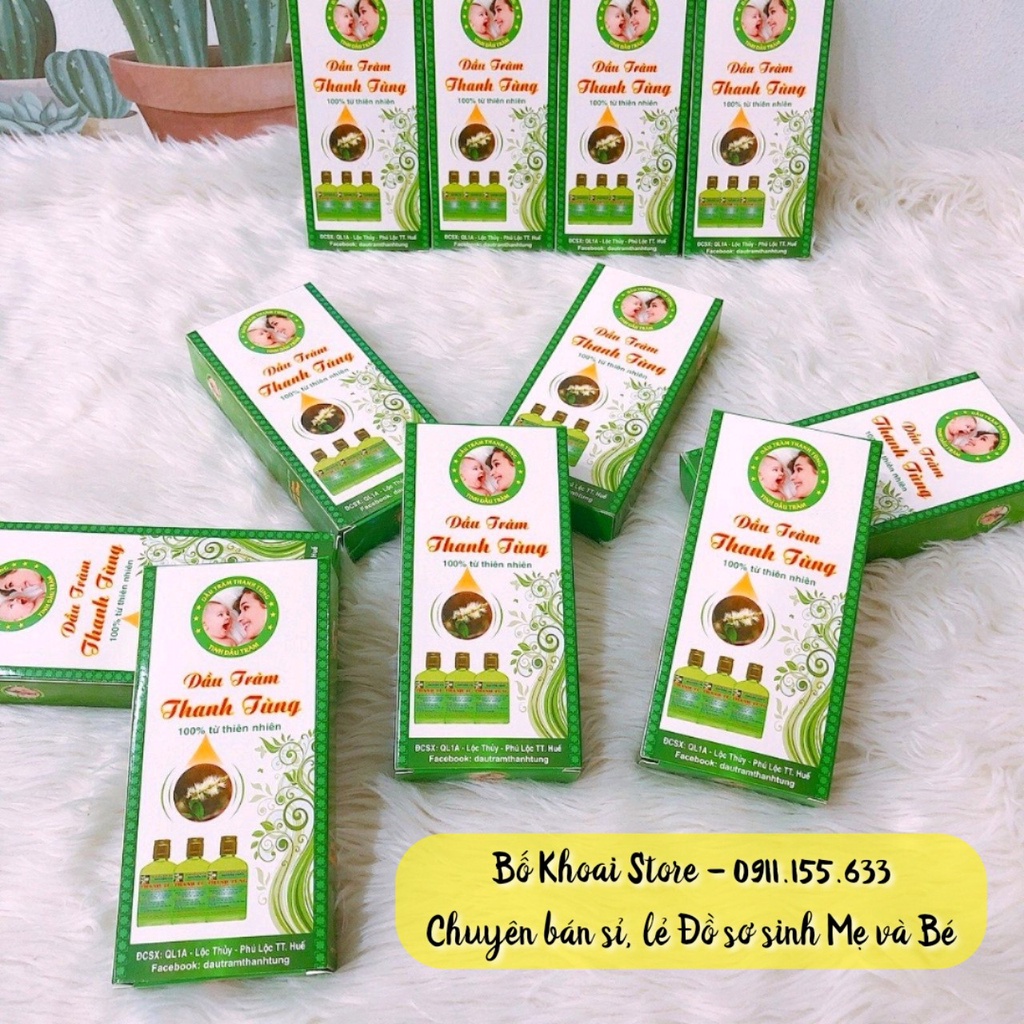 Dầu Tràm Huế nguyên chất - Dầu Tràm Huế Thanh Tùng 110ml - Bố Khoai Store