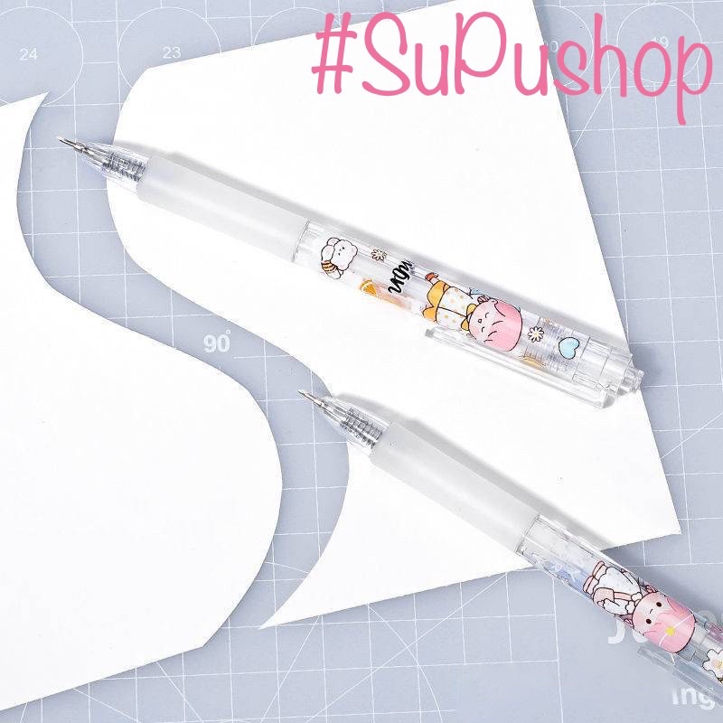 🌈✍️BÚT DAO DẠNG BÚT BẤM TIỆN DỤNG GỌN ĐẸP DÙNG UNBOX HOẶC CẮT STICKER, WASHI✍️🌈