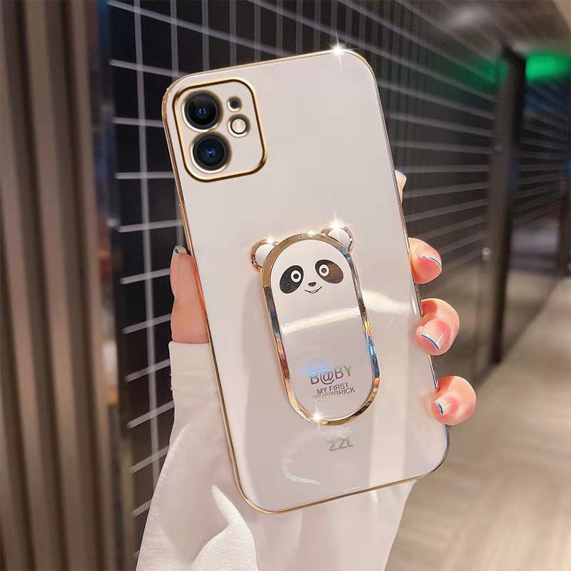 Ốp Điện Thoại Hình Máy Ảnh Có Vòng Đỡ Cho iPhone 13 Pro Max 12 mini 7 8 Plus SE 2020 X XS 11 Pro Max XR