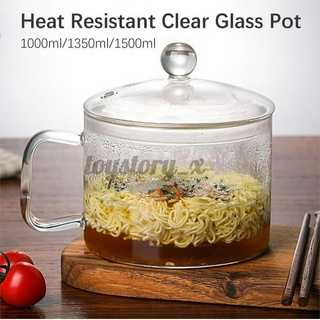 Nồi thủy tinh chịu nhiệt dung tích 1000-1500ml