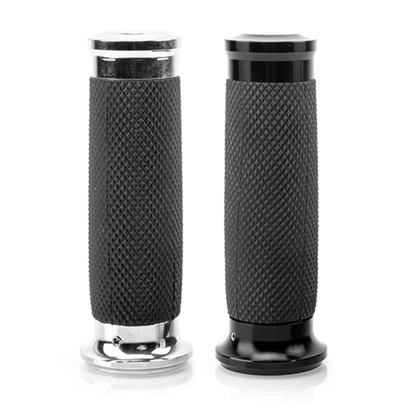 1 Cặp Bọc Tay Lái Xe Máy Bằng Cao Su Màu Đen 1 25mm