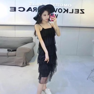 Đầm lưới tầng sexy nữ tính