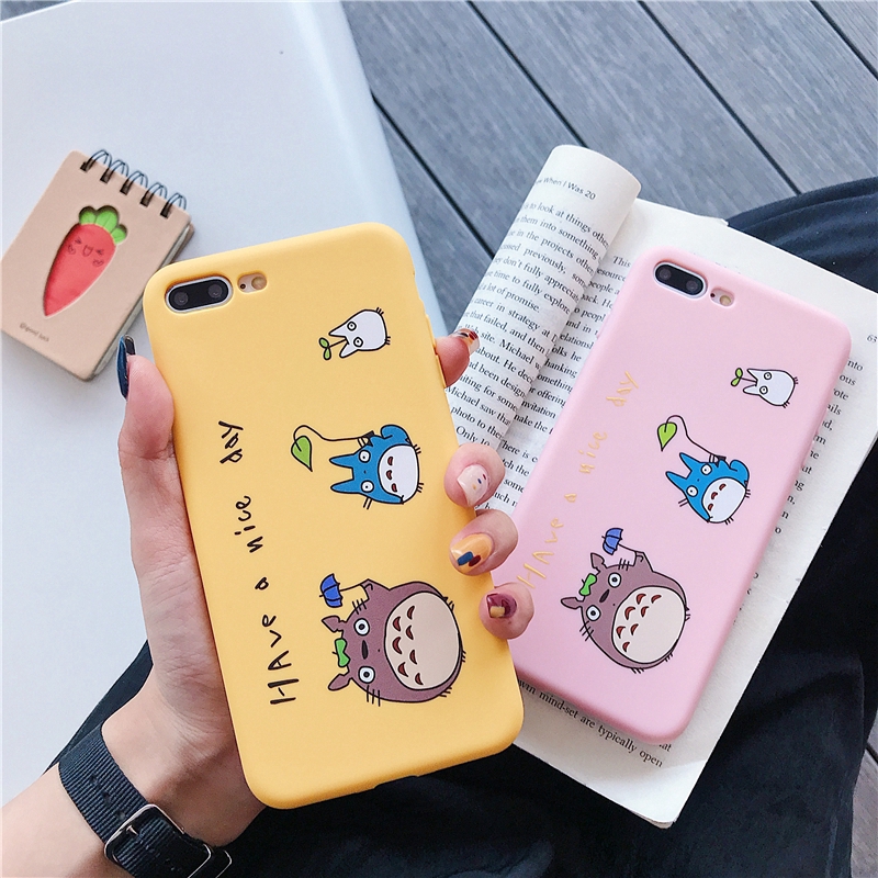 Ốp lưng Totoro nhiều mẫu mã dễ thương cho điện thoại Vivo Y53 2017 Y71 Y81 Y91 Y95