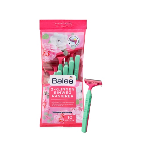 Set 5 dao cạo lông Balea lưỡi kép dành cho nữ, hàng Đức - Shop Melyca