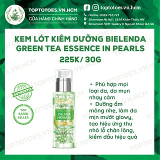 Kem lót kiêm dưỡng Bielenda Green Tea Essence In Pearls làm da mịn mướt, căng bóng, se lỗ chân lông