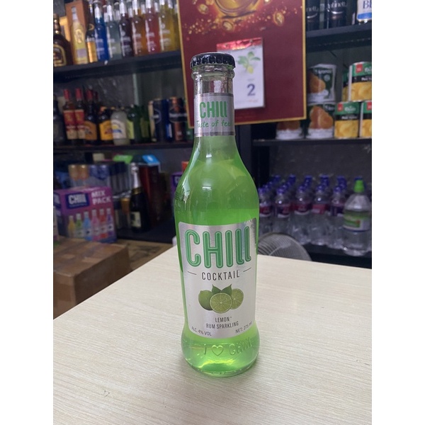 Nước Trái cây lên men Chill Cocktail 275ml- Vụ chanh