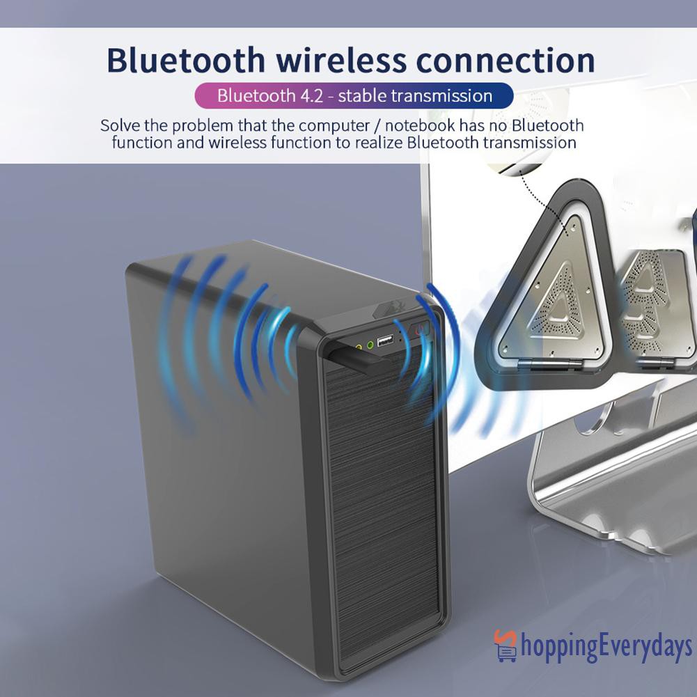 (mới) Usb Thu Phát Bluetooth 150mbps 2 Trong 1 Cho Pc