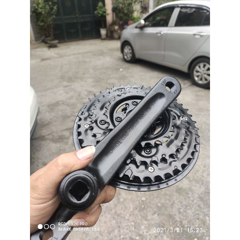 Đùi đĩa nhôm Prowheel 24-34-42T