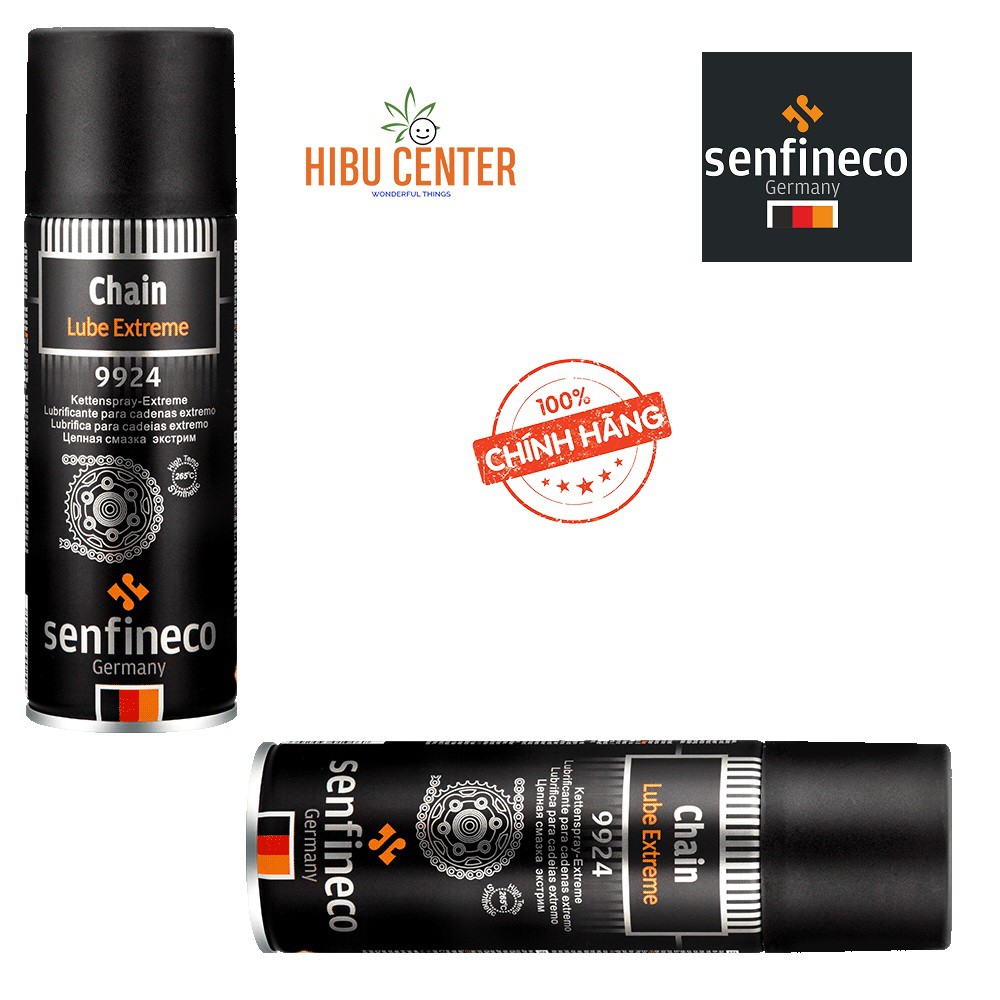 [100% Germany] Xịt Dưỡng Sên SENFINECO 9924 - 200ML Chain Lub Extreme | HIBUCENTER