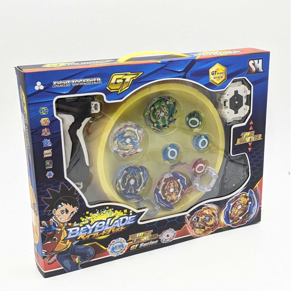 Bộ Con Quay BEYBLADE BRUST Có Tay Cầm + Mâm Đấu Lớn_Nhiều mẫu