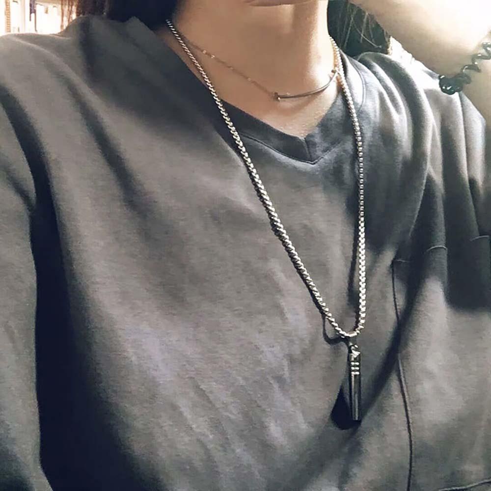 Vòng cổ Hình Còi Thổi Thiết Kế Đơn Giản Phong Cách Hip hop Thời Trang Cho Nữ