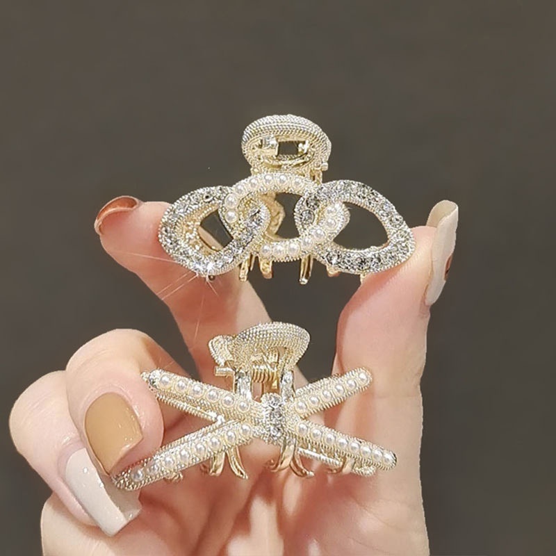 Kẹp Tóc Nhỏ Đính Đá & Ngọc Trai