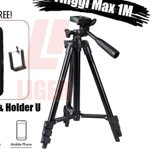 Gậy Ba Chân Liger L-3120 Dài 1m + Giá Đỡ + Túi Đựng Tiện Dụng ☄ | BigBuy360 - bigbuy360.vn