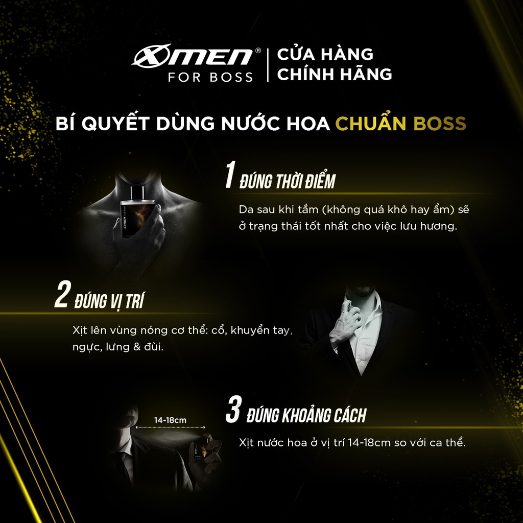 Nước hoa EDT X-Men for Boss Luxury 49ml - Mùi hương sang trọng tinh tế | BigBuy360 - bigbuy360.vn