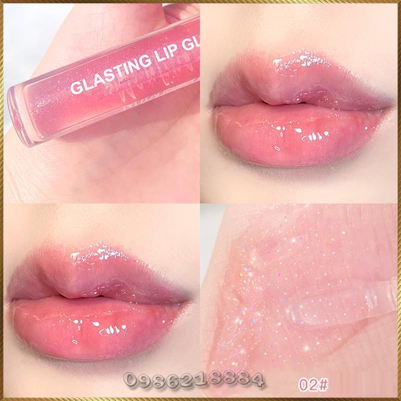 Son kem bóng ánh nhũ Maxfine Glasting Lip Gloss vừa lung linh vừa dưỡng ẩm MG741