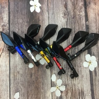 gương 5  cạnh [đủ 2 chiếc] cho xe máy - kính chiếu hậu đẳng cấp dân chơi [D66]