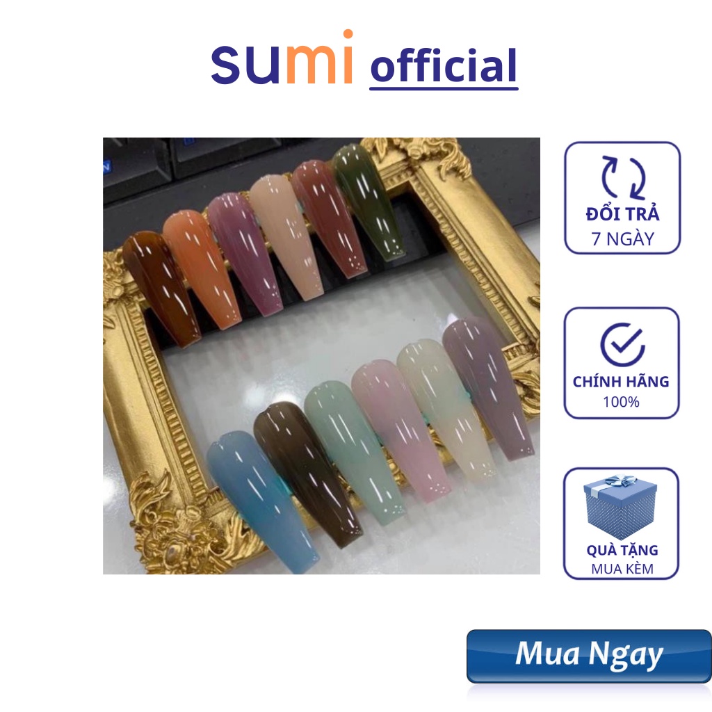 Sơn gel thạch bobo sét 12 màu chọn lẻ