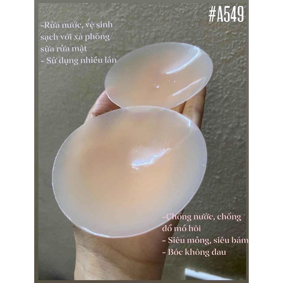 Miếng dán ngực silicon siêu mỏng tàng hình