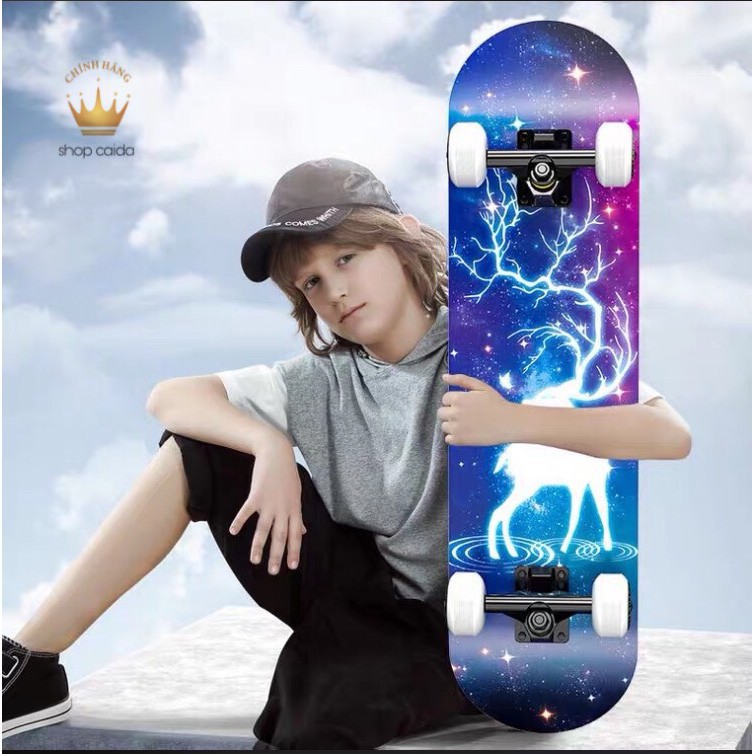 Ván Trượt Ván Trượt Thể Thao Skateboard Cao Cấp Có Đèn Led Phát Sáng