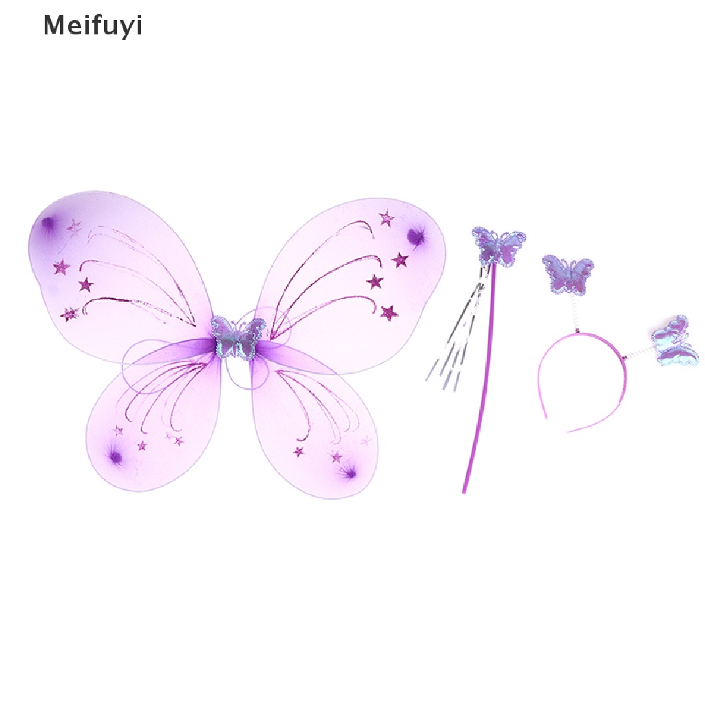 Bộ 3 Đôi Cánh Bướm Hóa Trang Công Chúa Cho Bé