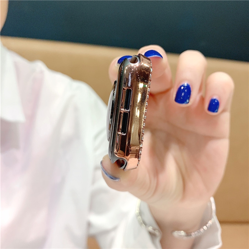Ốp bảo vệ viền đồng hồ Apple Watch dòng 6 SE 5 4 3 2 iWatch 42 38mm
