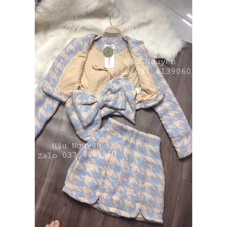 Set dạ 3 món hình shop tự chụp