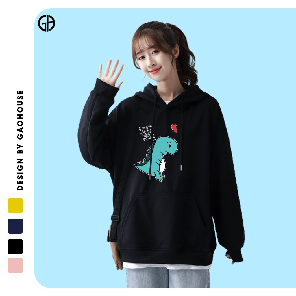 Áo Hoodie/Sweater Unisex Gạo House Khủng Long | BigBuy360 - bigbuy360.vn
