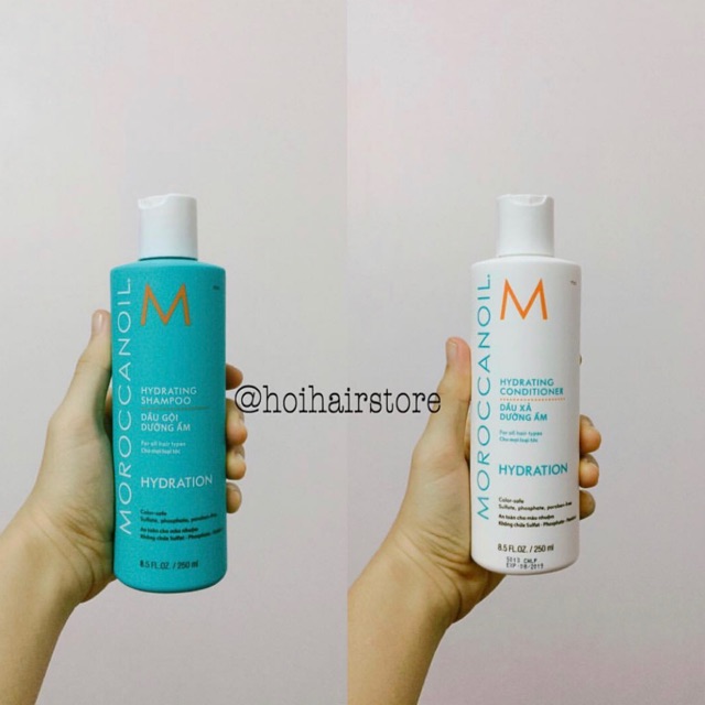 Gội xả dòng Hydration Moroccanoil