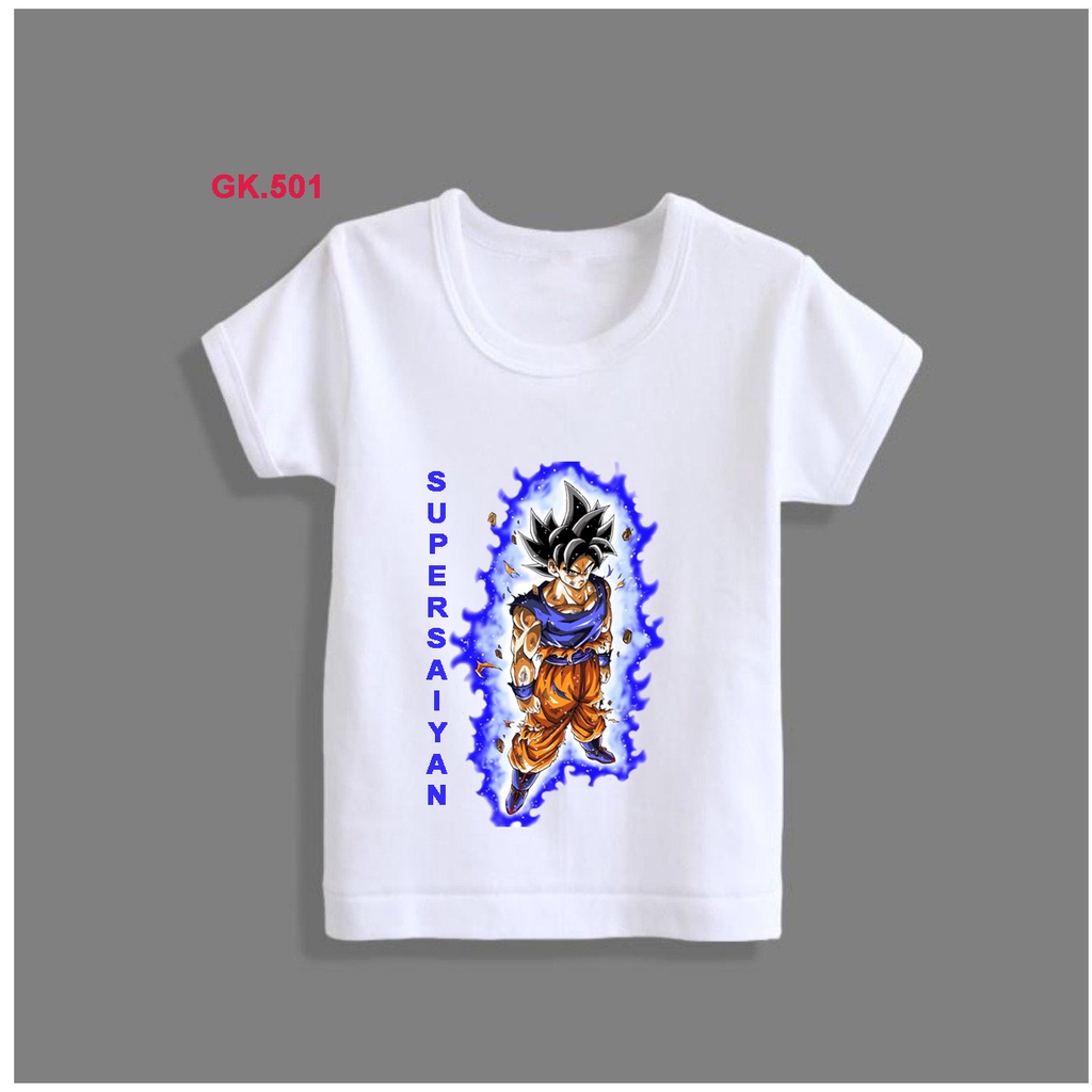 áo songoku dragonball 7 viên ngọc rồng bé trai nhân vật anime dễ thương cotton co giãn dễ chịu mát mẻ