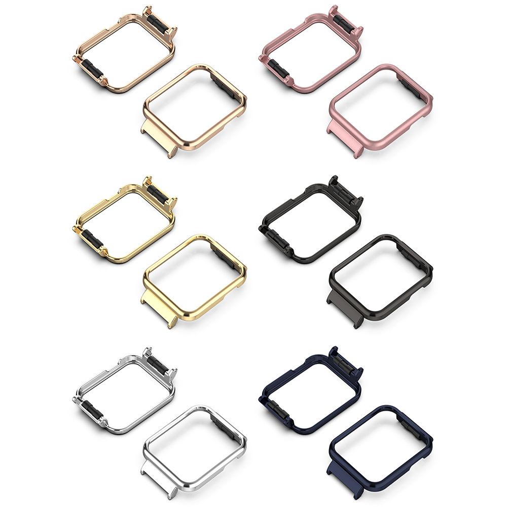 MAYSHOW New Case Adapter Bumper Metal Accessories Cover Smart Watch 18MM Band Protector/Multicolor