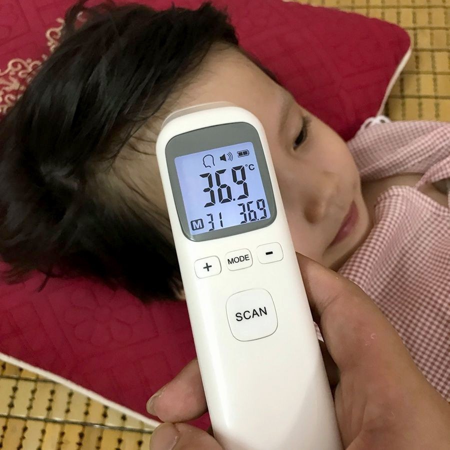Nhiệt Kế Hồng Ngoại, Nhiệt Kế Điện Tử Đo Trán Chính Hãng, Độ Chính Xác Cao.
