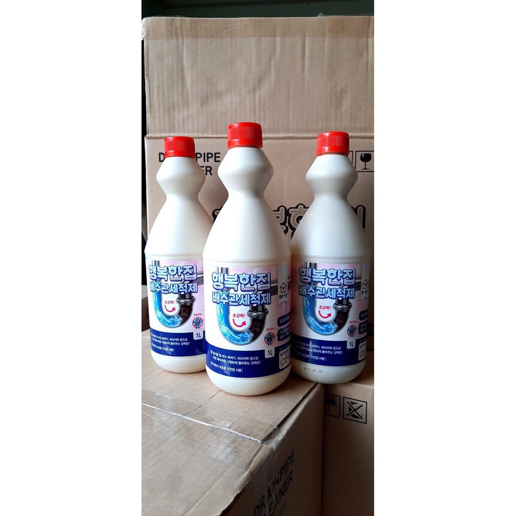 Chai nước thông cống,bồn cầu đa năng Sandokkaebi 1000ml Hàn Quốc gia
