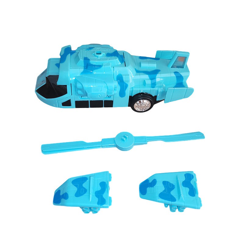 Máy bay biến hình robot cho bé tự động phát nhạc nhựa cao cấp siêu đẹp cho trẻ em