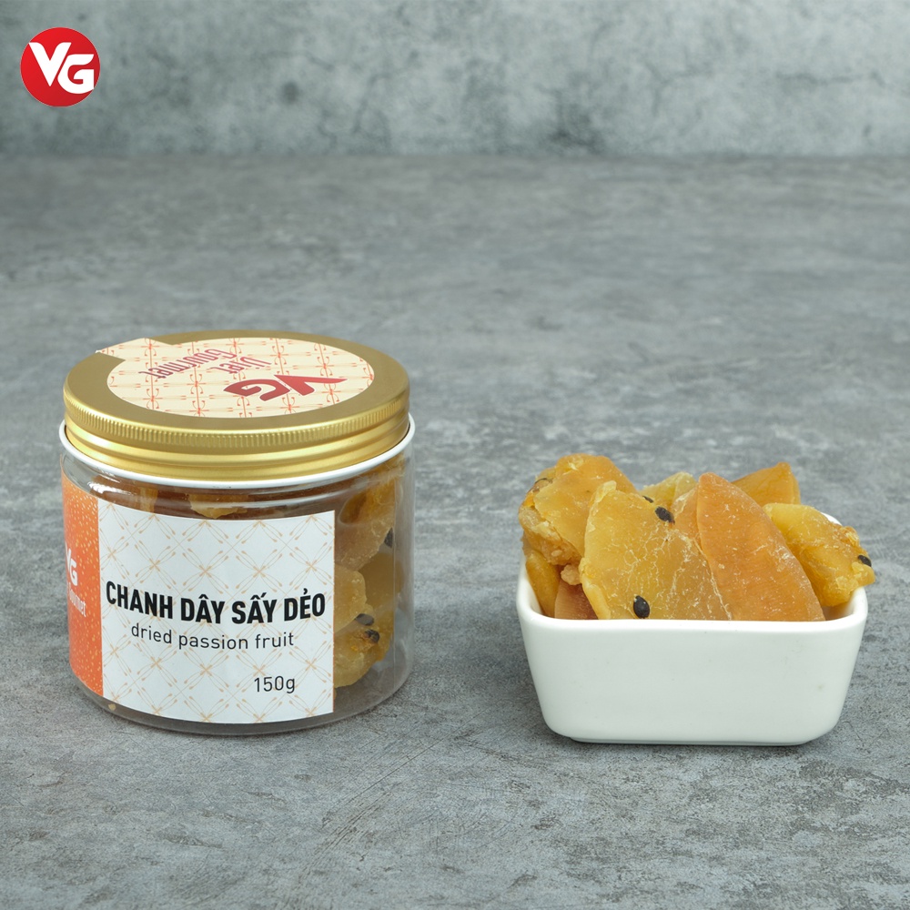 Chanh dây sấy dẻo ít đường/ Trái cây sấy dẻo vị chua ngọt thơm quả chanh leo/ ăn vặt healthy ăn kiêng quà tặng | BigBuy360 - bigbuy360.vn