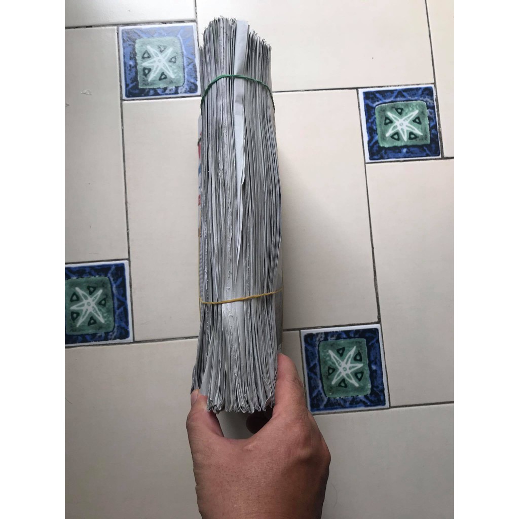 1KG Giấy báo cũ dùng chèn hàng, gói hàng tái sử dung thân thiên môi trường