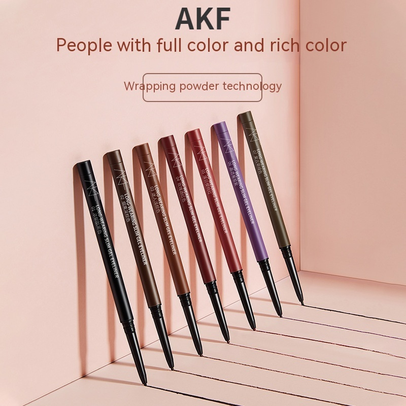 AKF Bút Kẻ Mắt Dạng Lỏng Không Dễ Phai Chống Thấm Nước Và Mồ Hôi Cho Người Mới Bắt Đầu