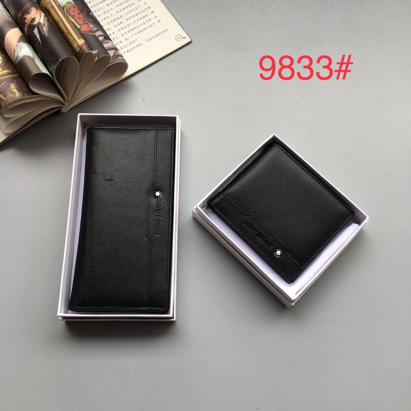 Ví cầm tay cho nam da thật cao cấp hai dáng dài/ngắn montblanc kiểu dáng lịch lãm